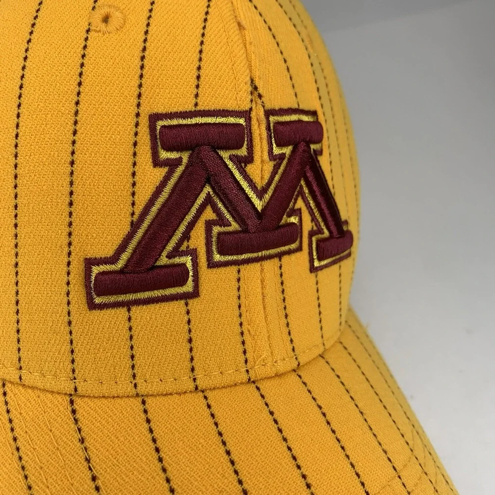 Minnesota Golden Gophers Hat Striped Adjustable Baseball Cap TOW